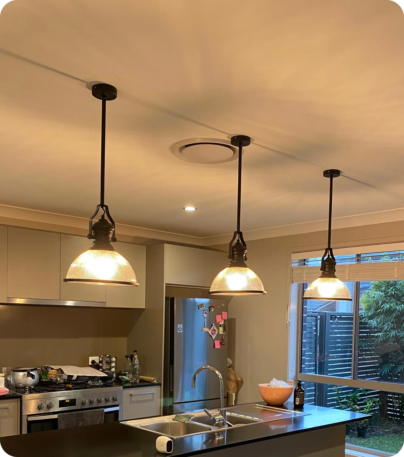 Image of an interior light fixture 