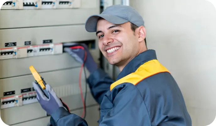 Stock Electrician Photo
