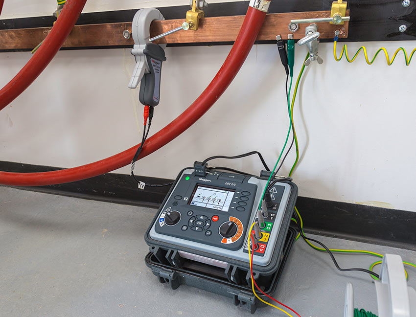 Advanced testing equipment for electric fault detection