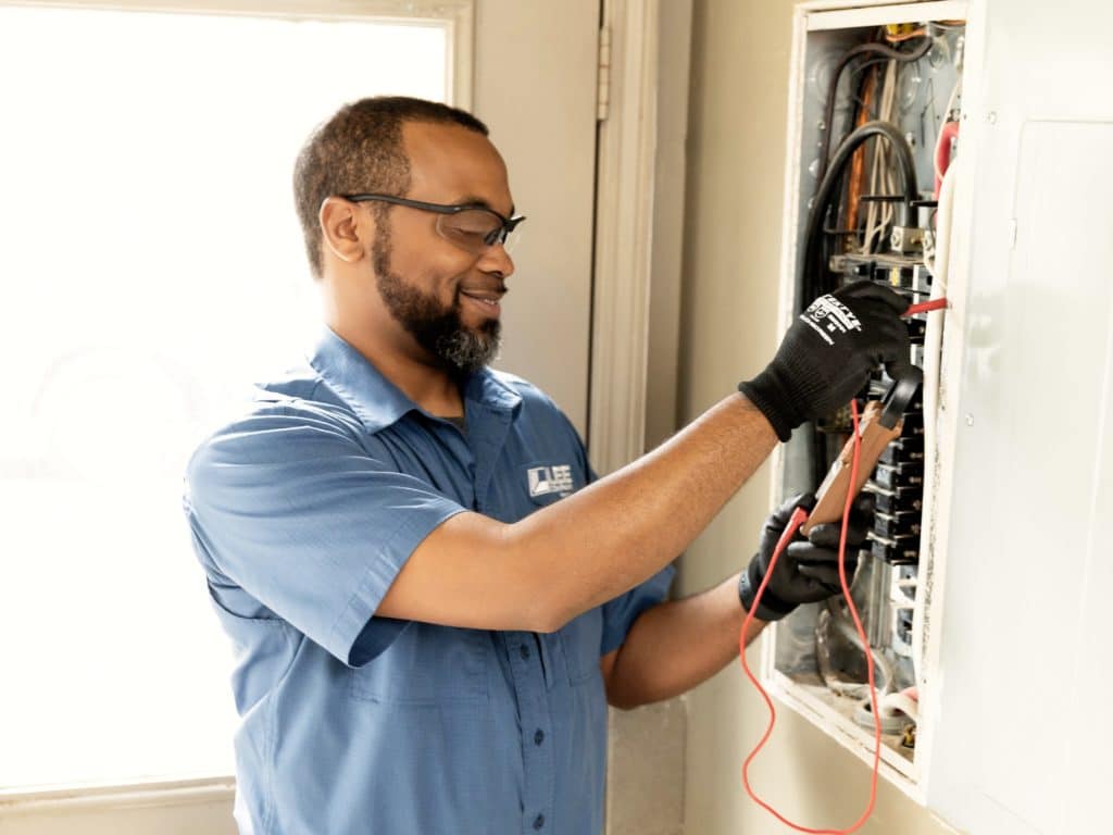 Regular electrical maintenance in residential buildings