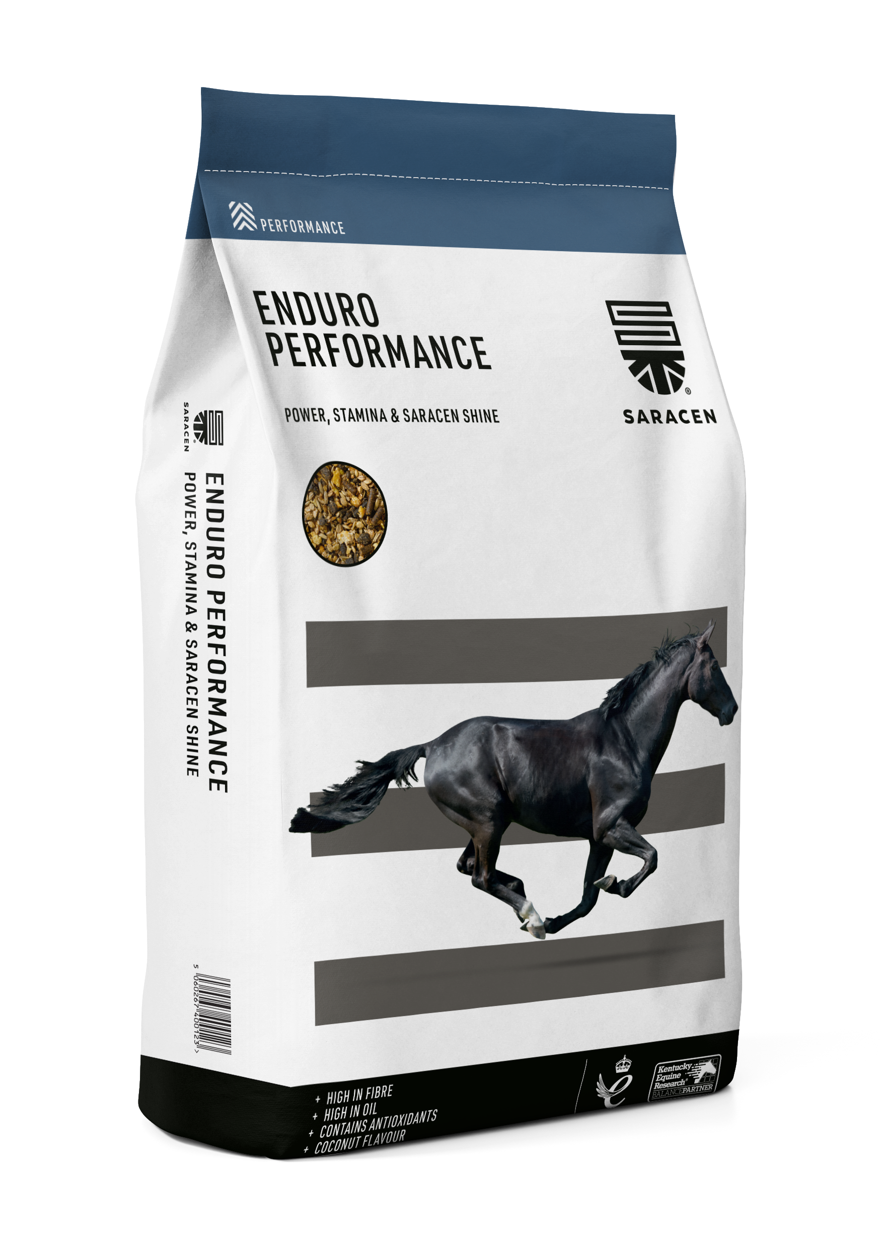Saracen Horse Feeds – New Bag Design - Enduro Performance
