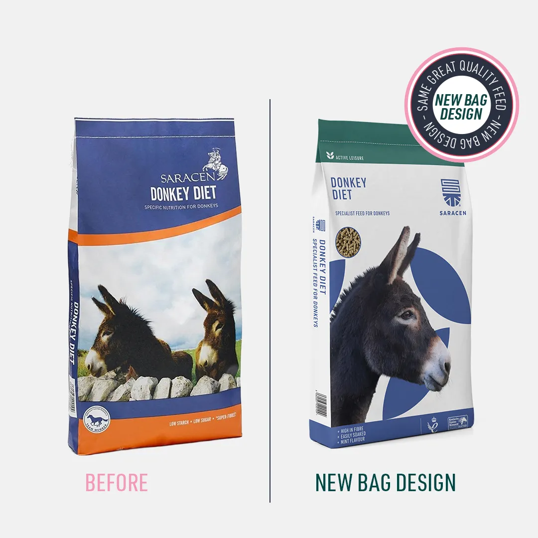 DONKEY DIET – Old and New Packaging Design
