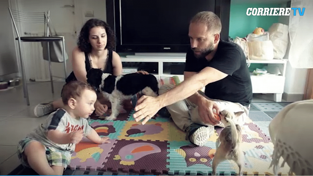 cani per bambini porsi nel mezzo