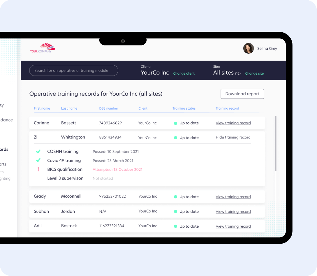 Generate Insurance-Grade Training Reports In 30 Seconds
