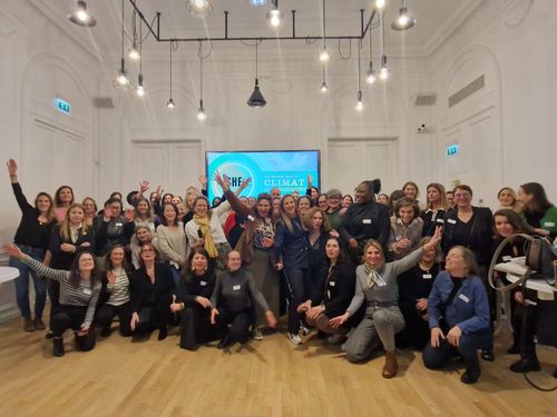 Photo de l'équipe SHE Changes Climate France