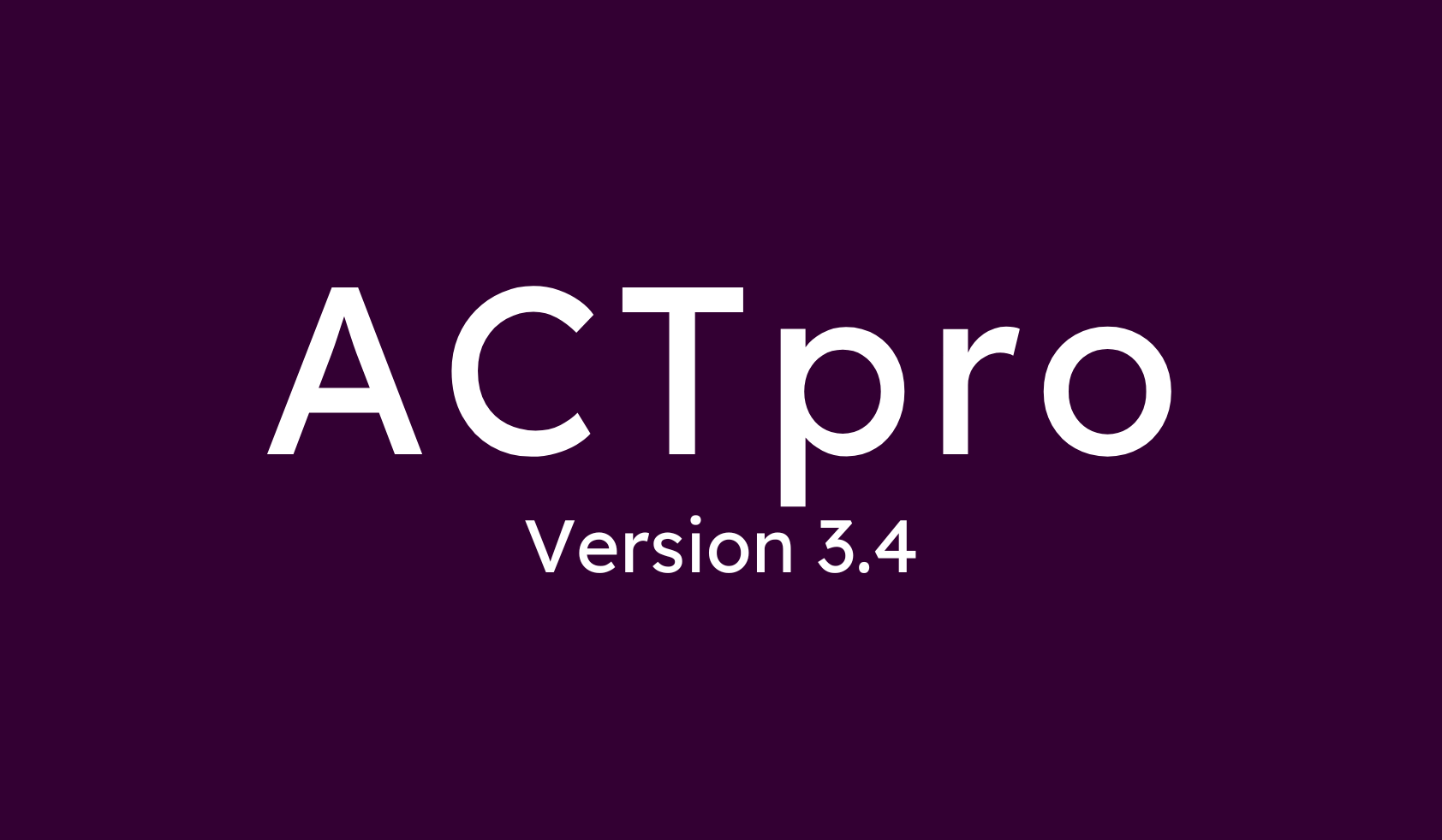 ACTpro 3.4 — Établir une nouvelle norme en matière de contrôle d'accès