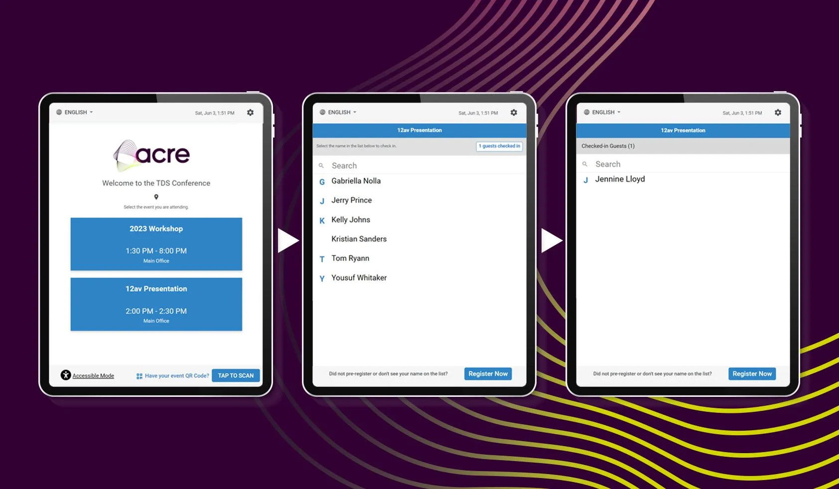 acre security visitor management updates - Manned Hosted check-in