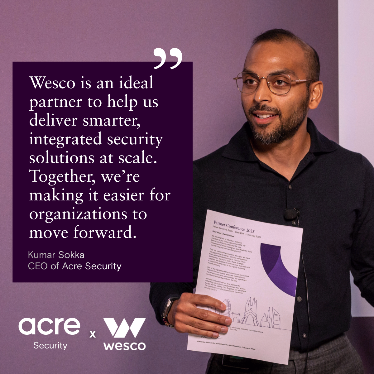 Wesco and Acre Security Ink U.S. Distribution Agreement to Accelerate Cloud Access Control Adoption