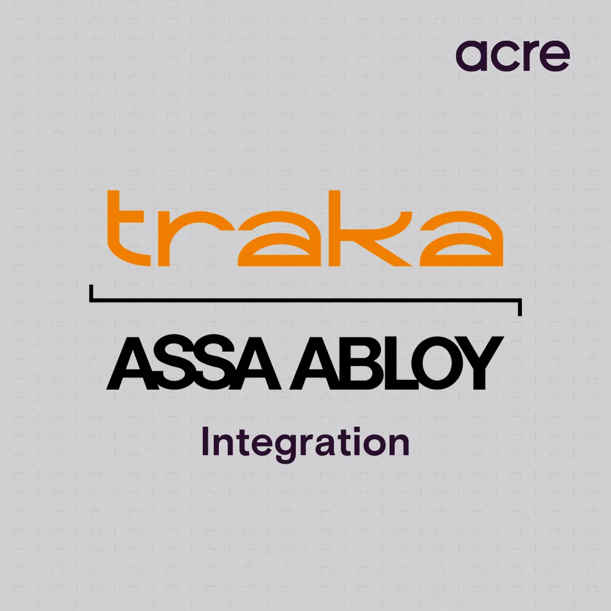 Smarter Access Starts Here: Introducing the Acre Access Control and Traka Integration