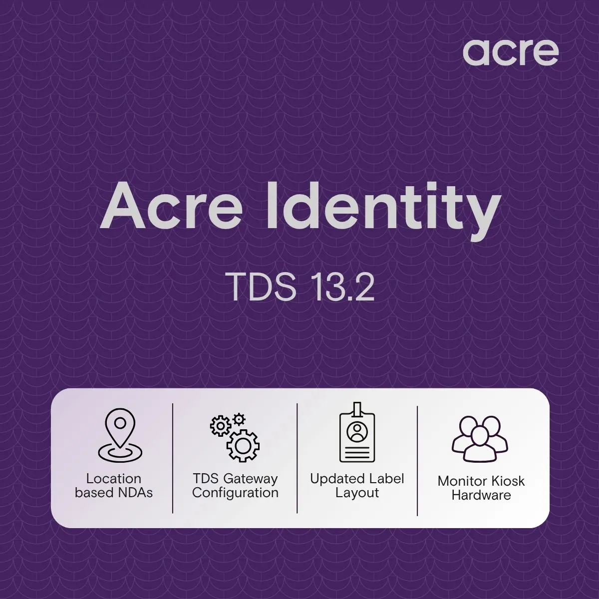 Acre Identity 13.2: More control where it matters