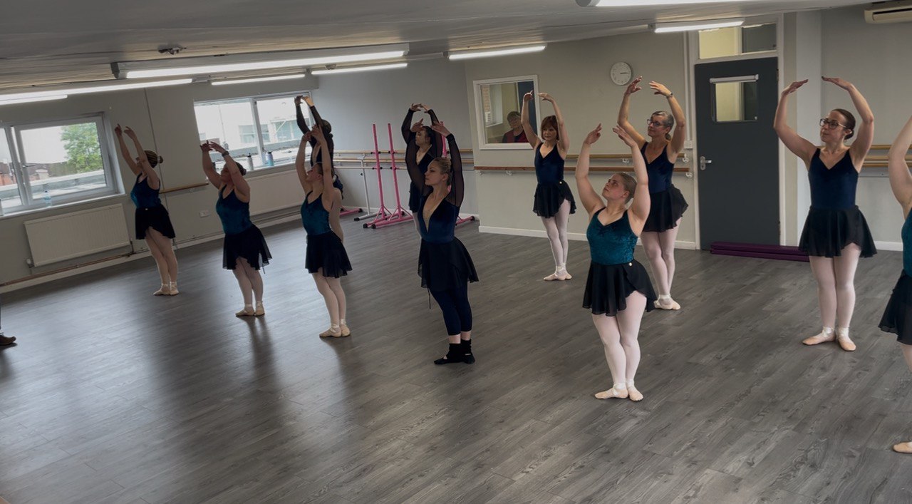 Ballet class adults