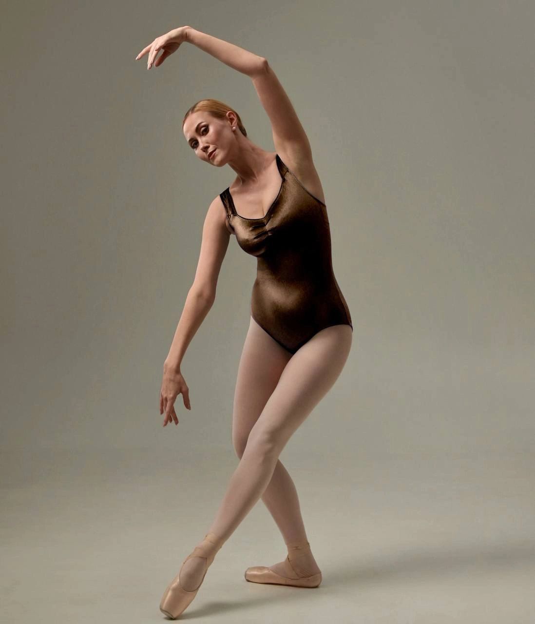 brown leotard