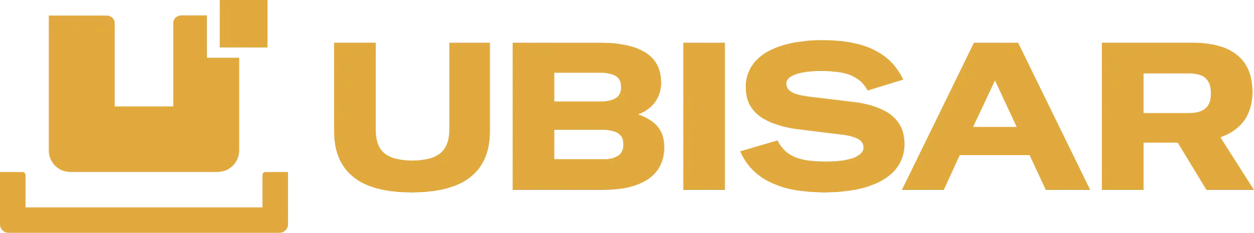Ubisar primary logo - darkbg