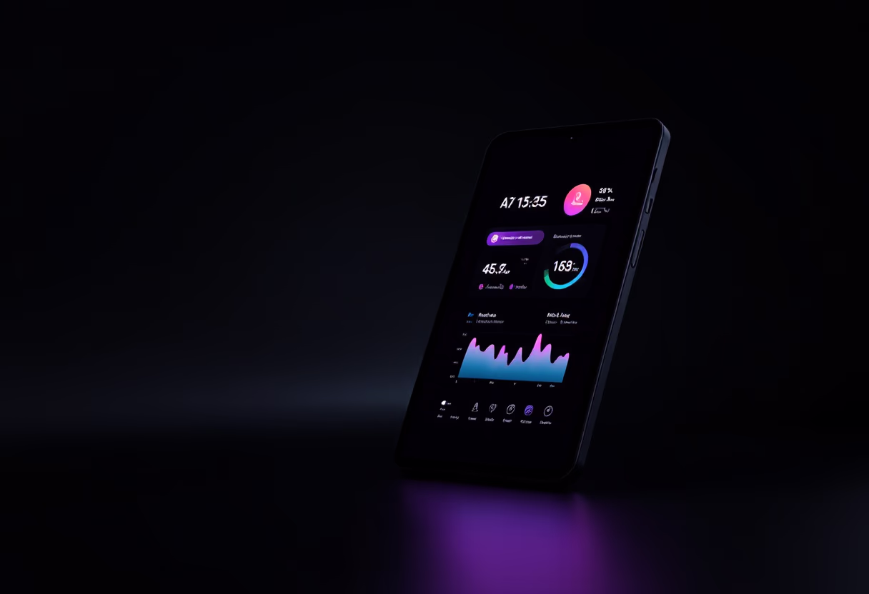 [interface] image of an ai software interface on a tablet (for a ai healthcare company)