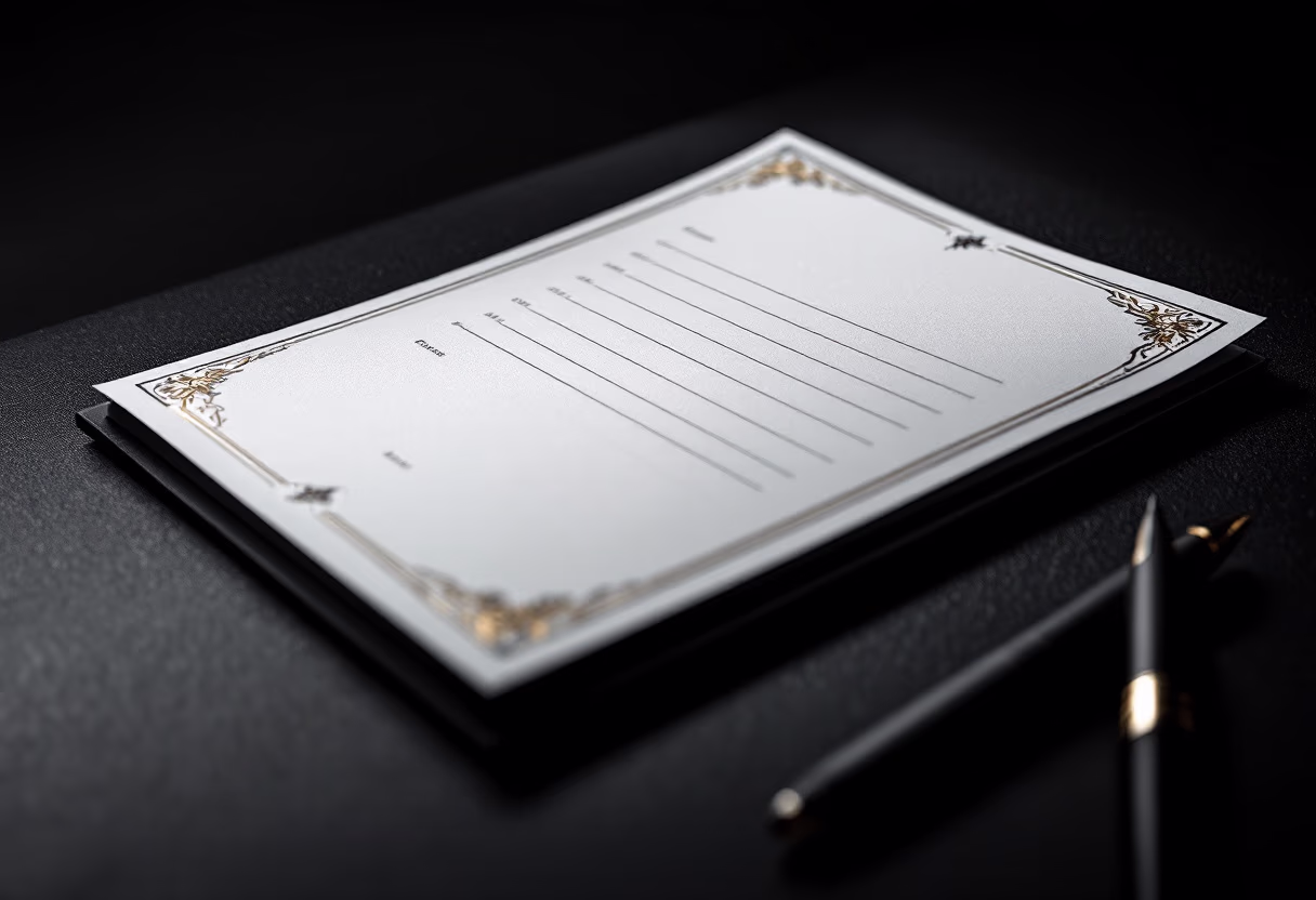 image of contact form on a desk for a private tutor