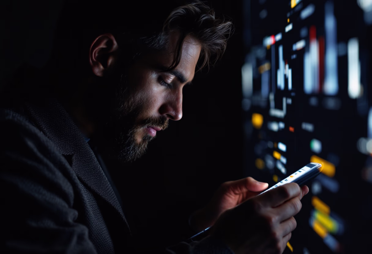 image of accountant working at desk