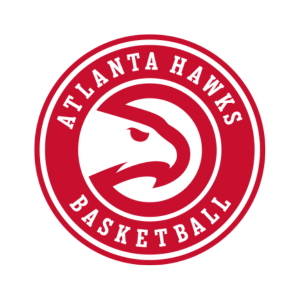 Atlanta Hawks logo – basketball arena near Victorian Village Apartments in Marietta GA