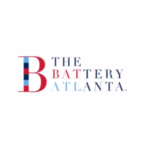 Battery Atlanta logo – entertainment district near Victorian Village Apartments in Marietta GA