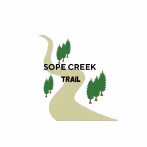 Sope Creek Trail icon – outdoor recreation near Victorian Village Apartments in Marietta GA