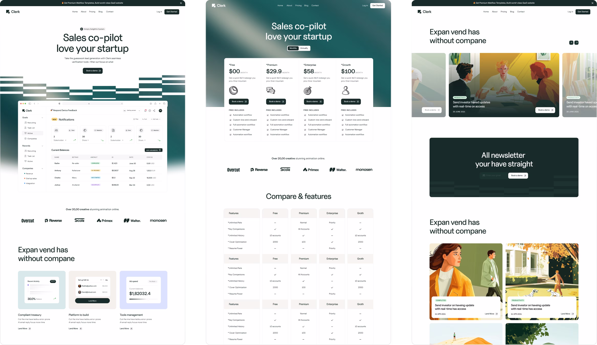 Page Showcase