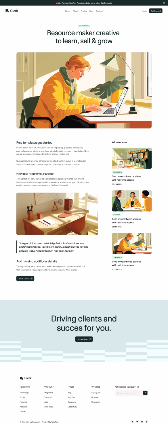 Page Showcase