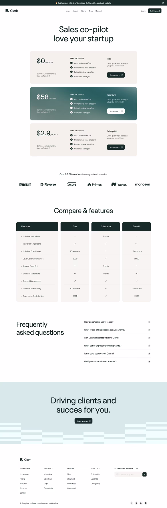Page Showcase
