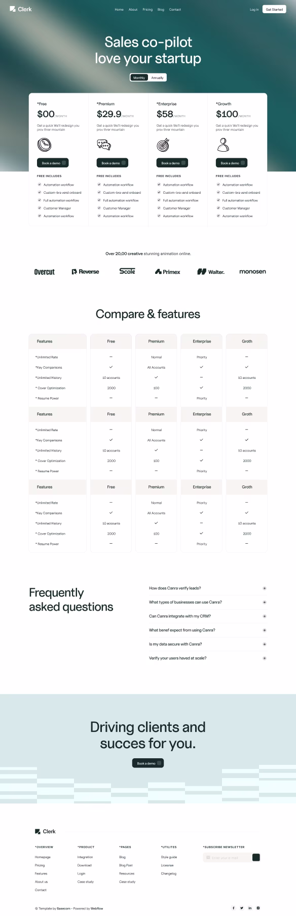 Page Showcase