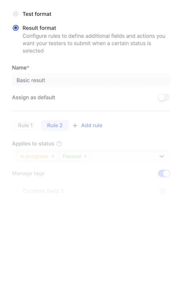 User interface for AI Test Case Creation showing a prompt to generate test cases for users not logging in with expired passwords and option to upload files.