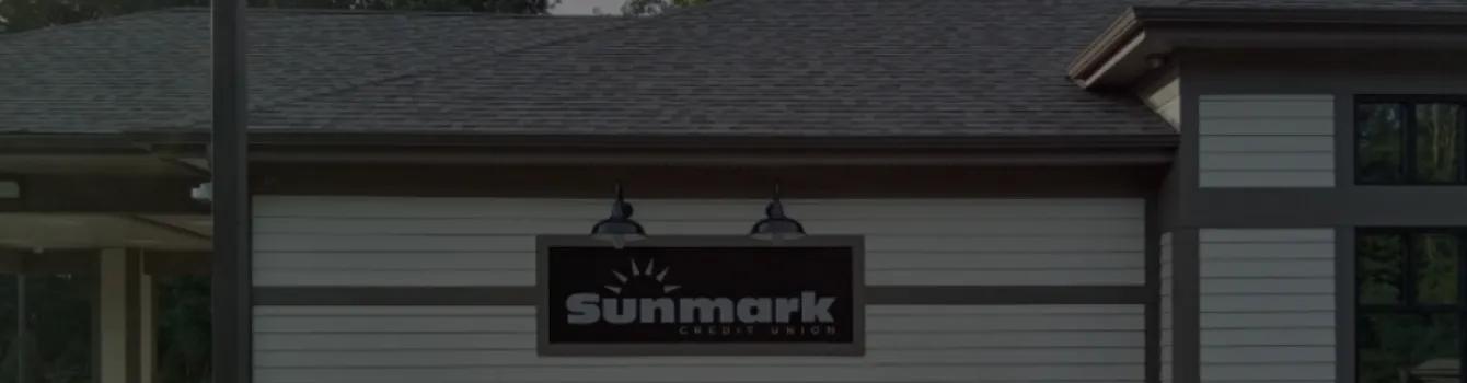 Sunmark Credit Union building sign