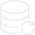 White database with refresh arrow, symbolising data updates and backups.
