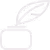 Quill in ink bottle icon symbolising poetry, writing, and literary study.