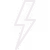 Illustration of chemical change rate and extent with a lightning bolt icon