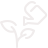 Hand holding a plant icon symbolizing life, growth, and biological study