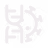 DNA and virus icon showing genetic material and inheritance influences