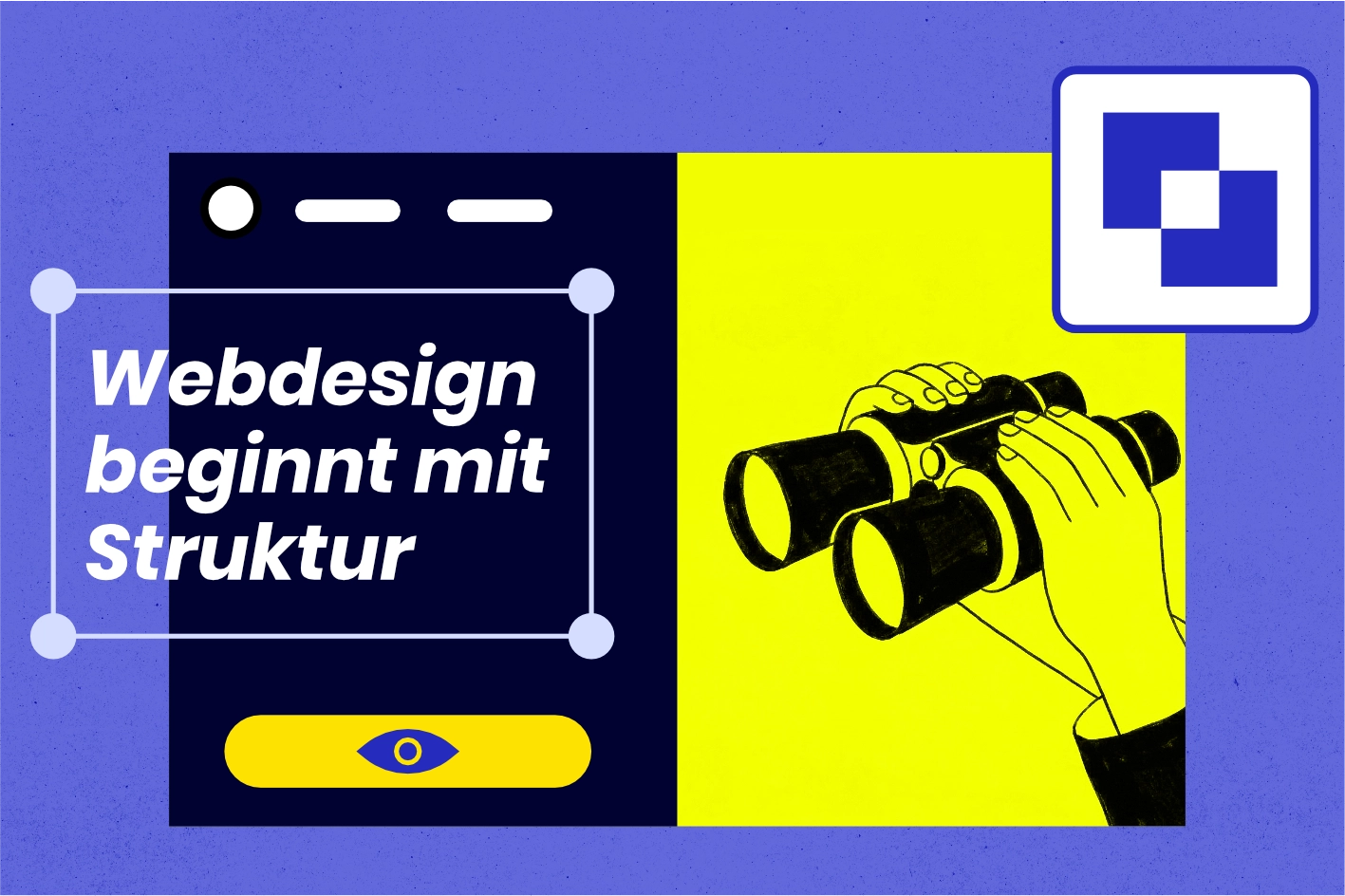 Illustration, die individuelles Webdesign ohne vorgefertigte Templates darstellt und unterschiedliche Projektanforderungen visualisiert.