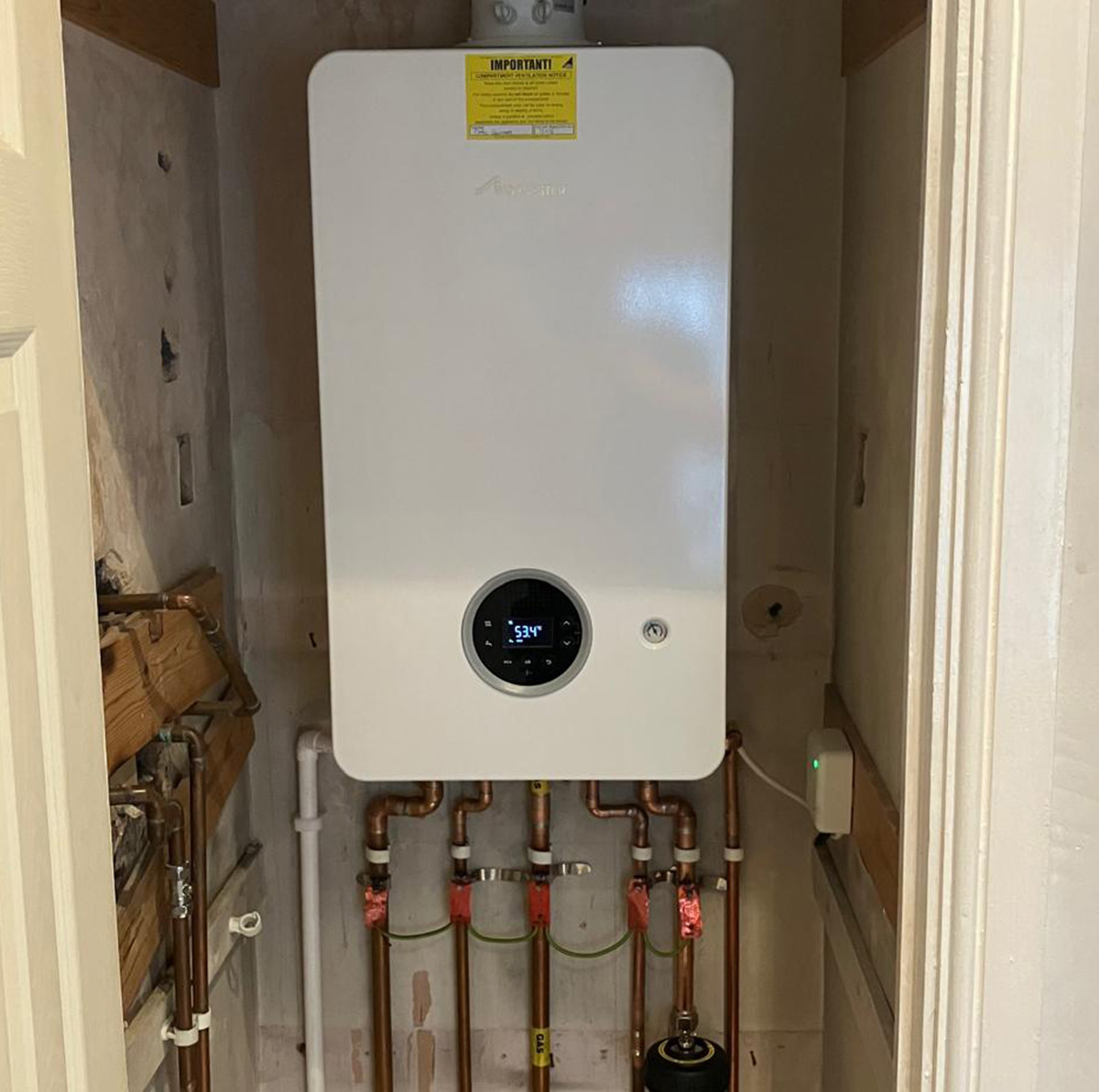 Boiler installation