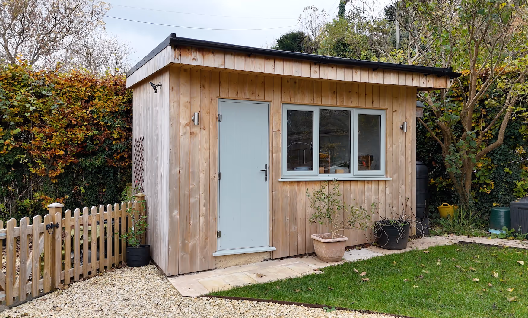 Garden room as part of a home renovation project built by Elmtree Building Services