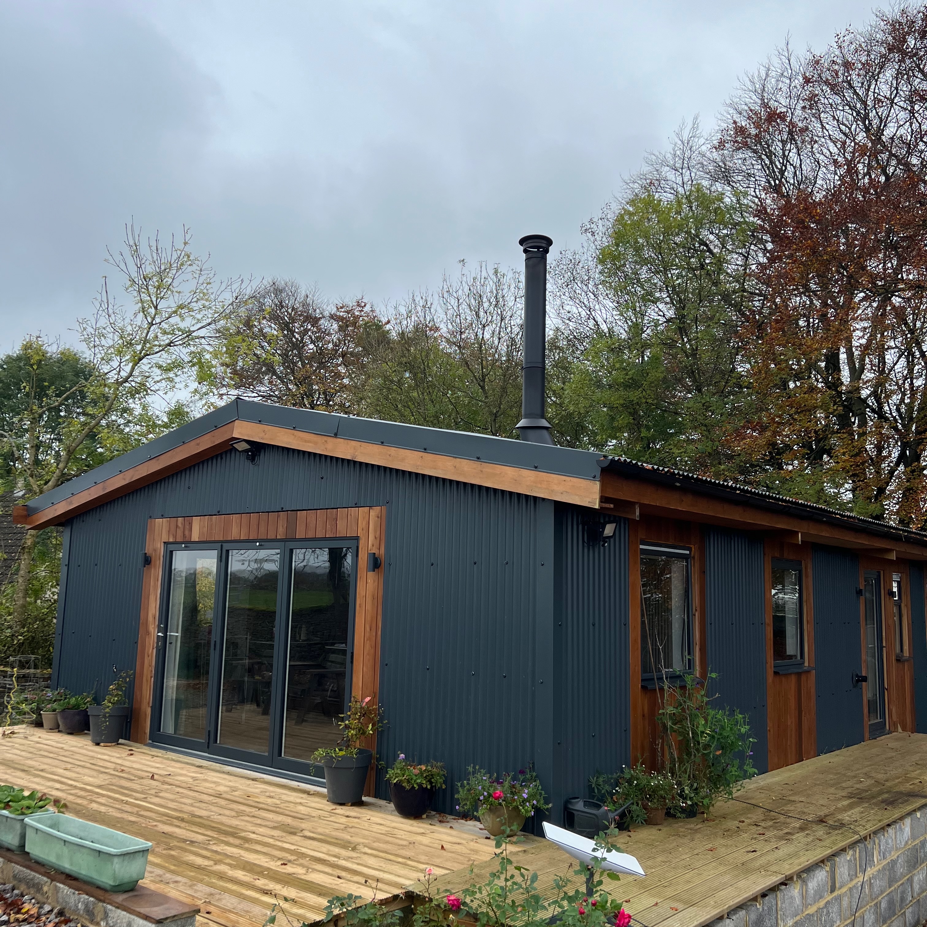 New build timber frame home 