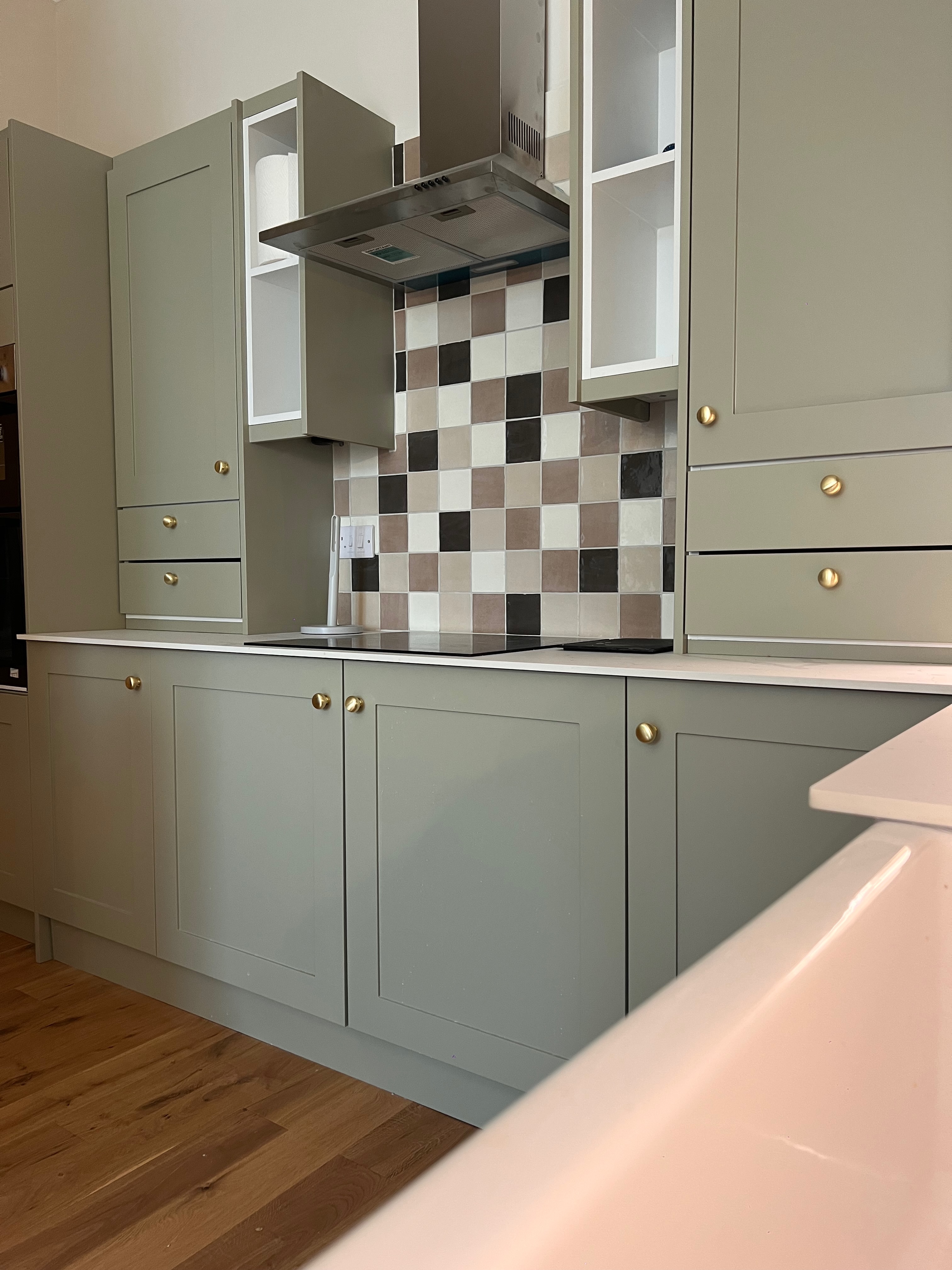 Open plan kitchen renovation completed for a customer in cheltenham