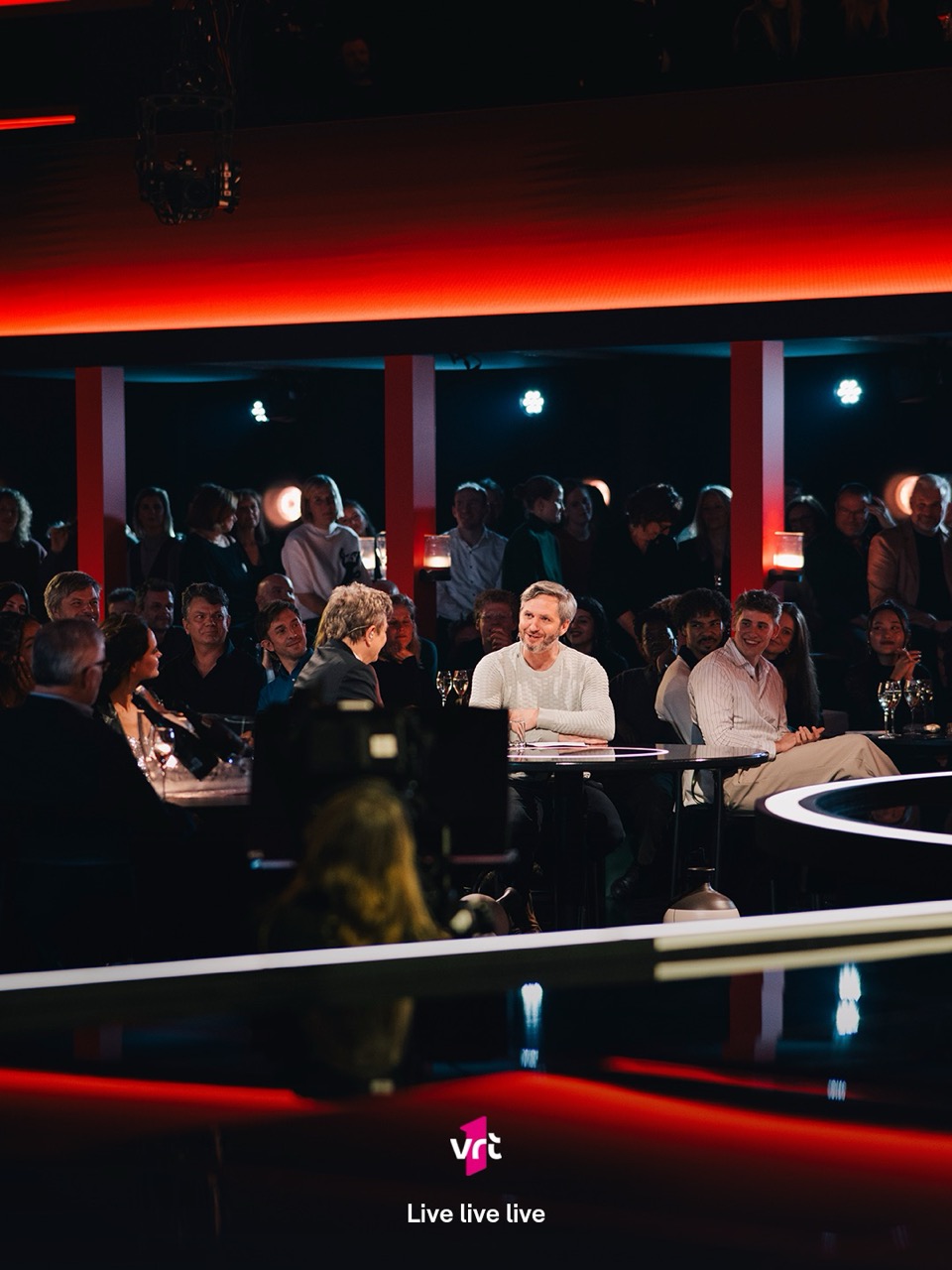 Live Live Live VRT een podium
