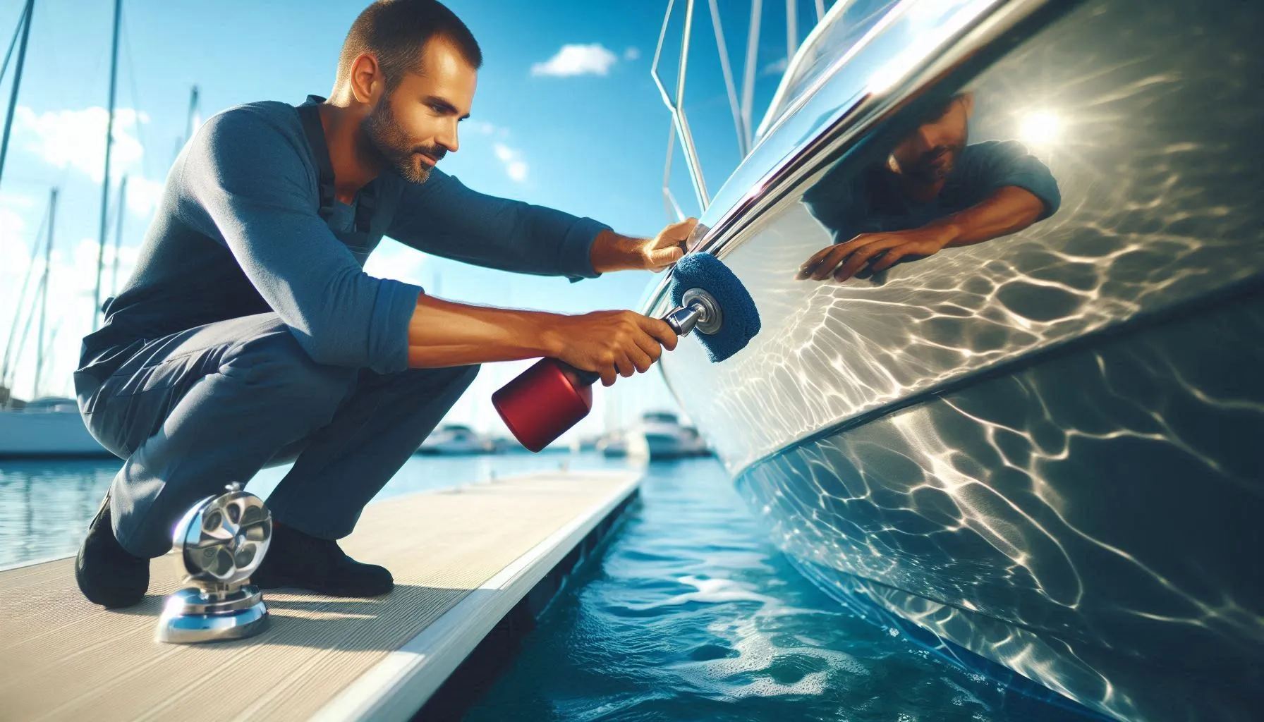 Boat Stainless Polishing