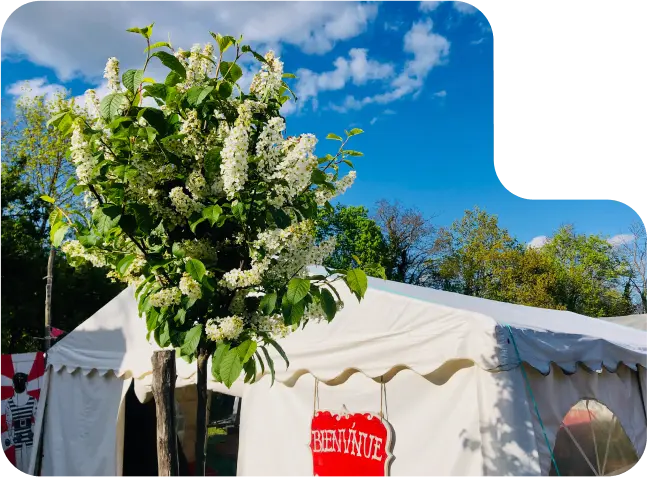 tente extérieure l'Arbre de vie
