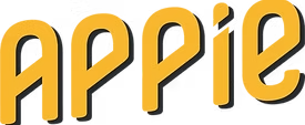 Le logo d'Appie, une marque de cidre, un de nos clients