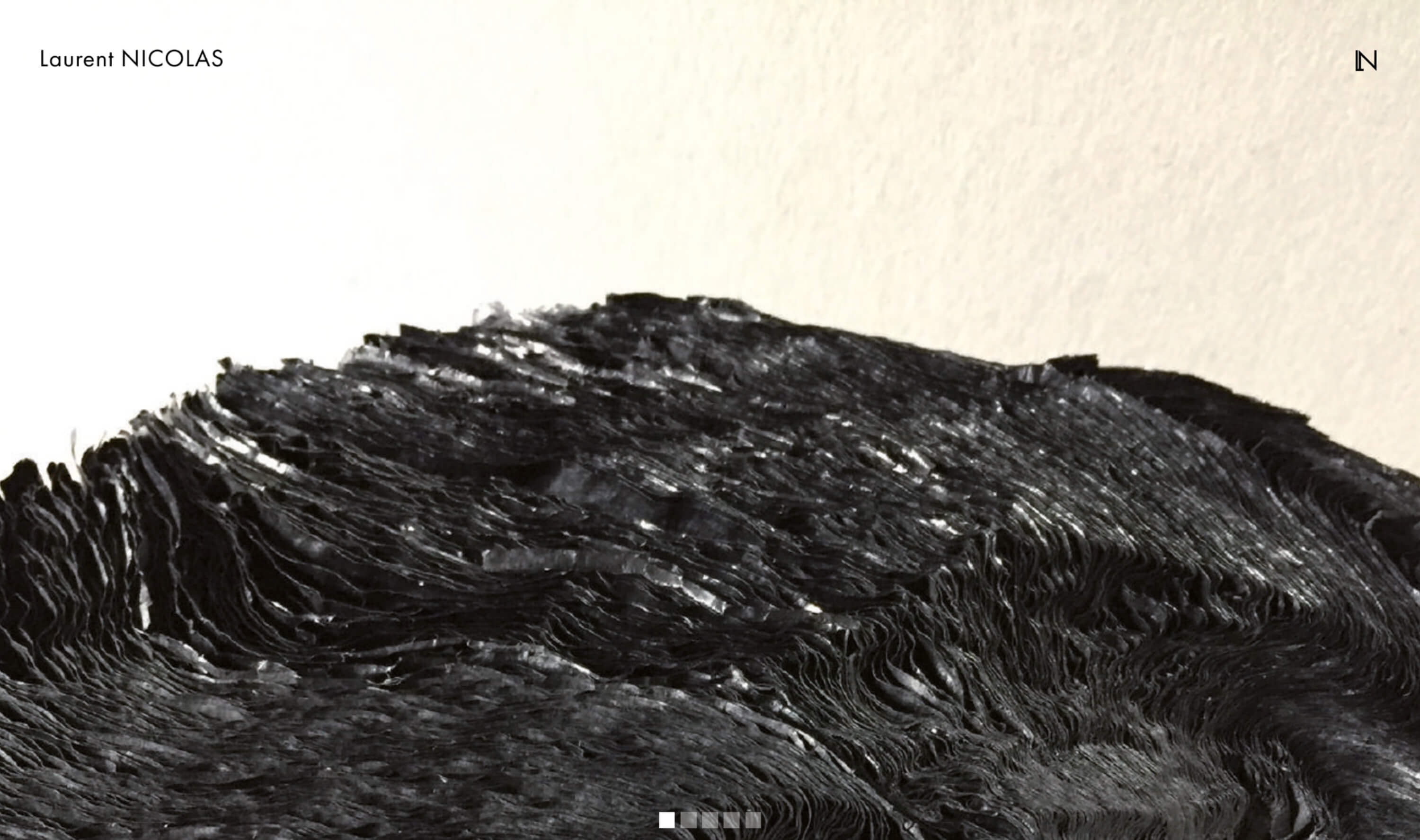 Laurent Nicolas website by isaWabi
