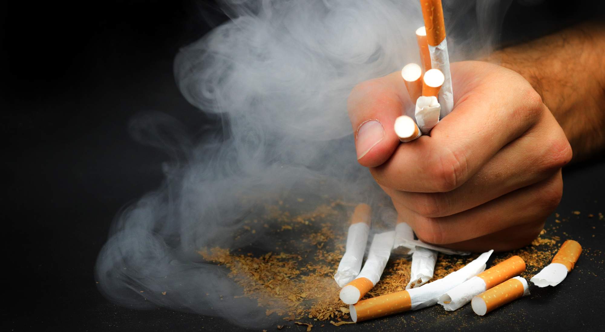 can you smoke while detoxing