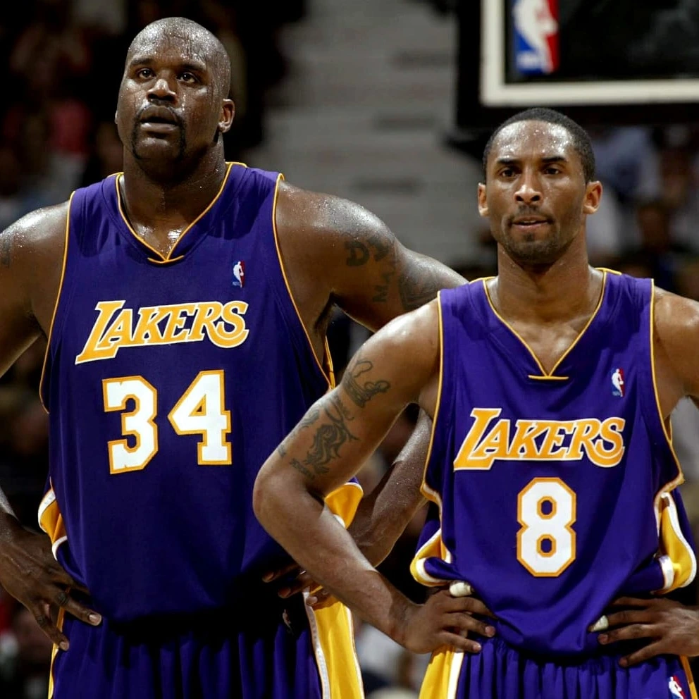 Shaquille O'Neal and Kobe Bryant