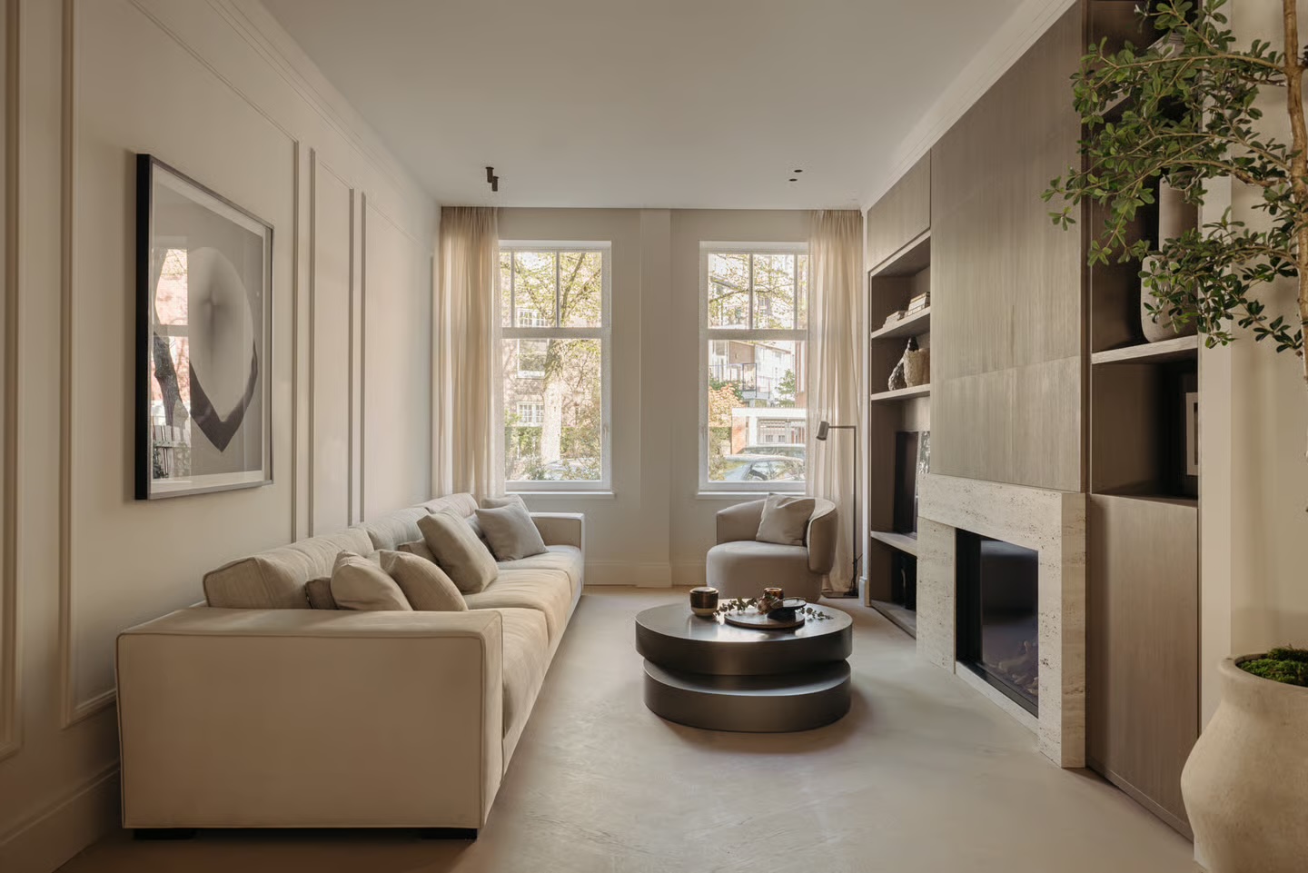 Living room at Waldeck Pyrmontlaan
