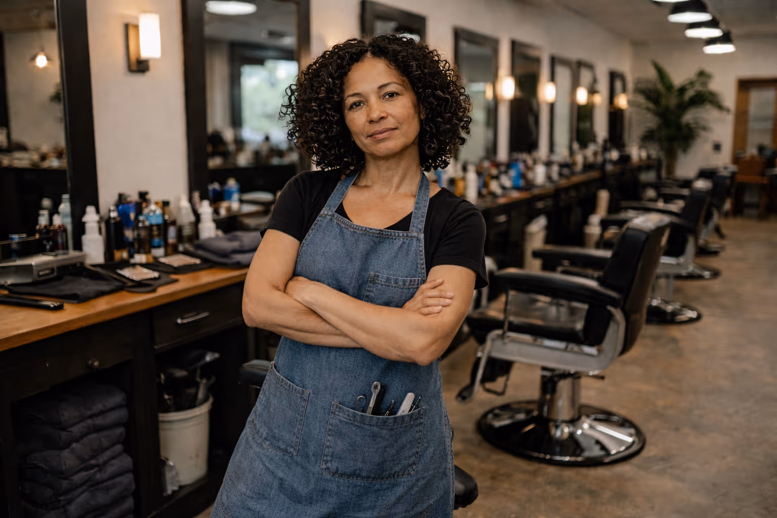 Salon owner