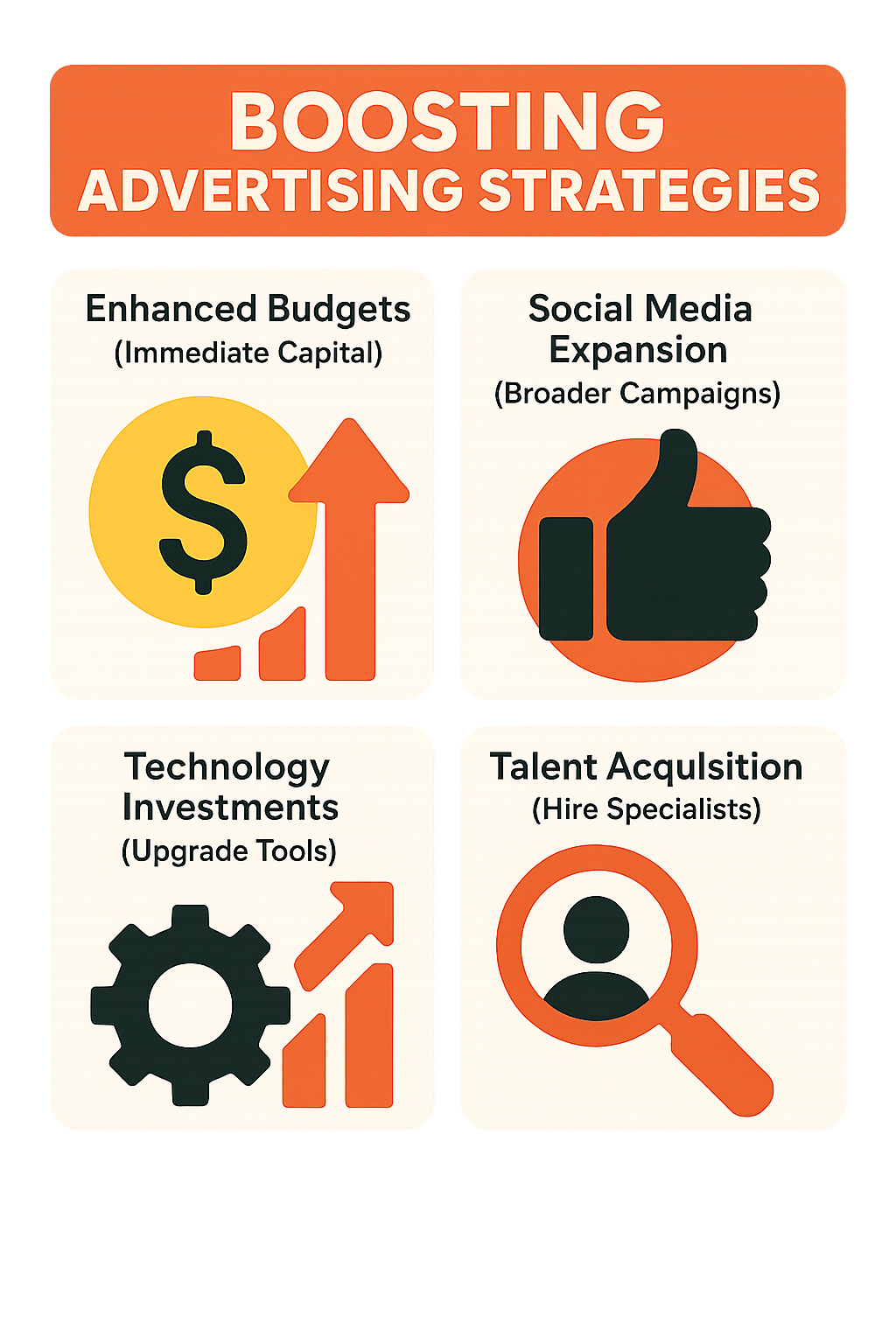 MCA funding benefits for boutique marketing include enhanced budgets, social media expansion, technology investments, and talent acquisition.