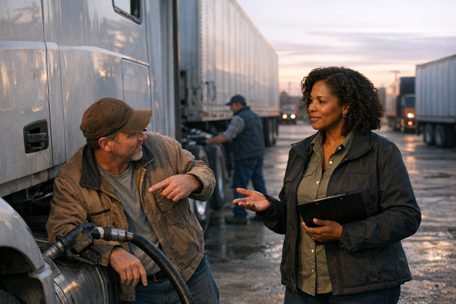 Trucking Business Managing Fuel Volatility